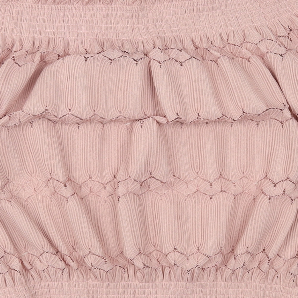 River Island Womens Pink   Basic Blouse Size 16