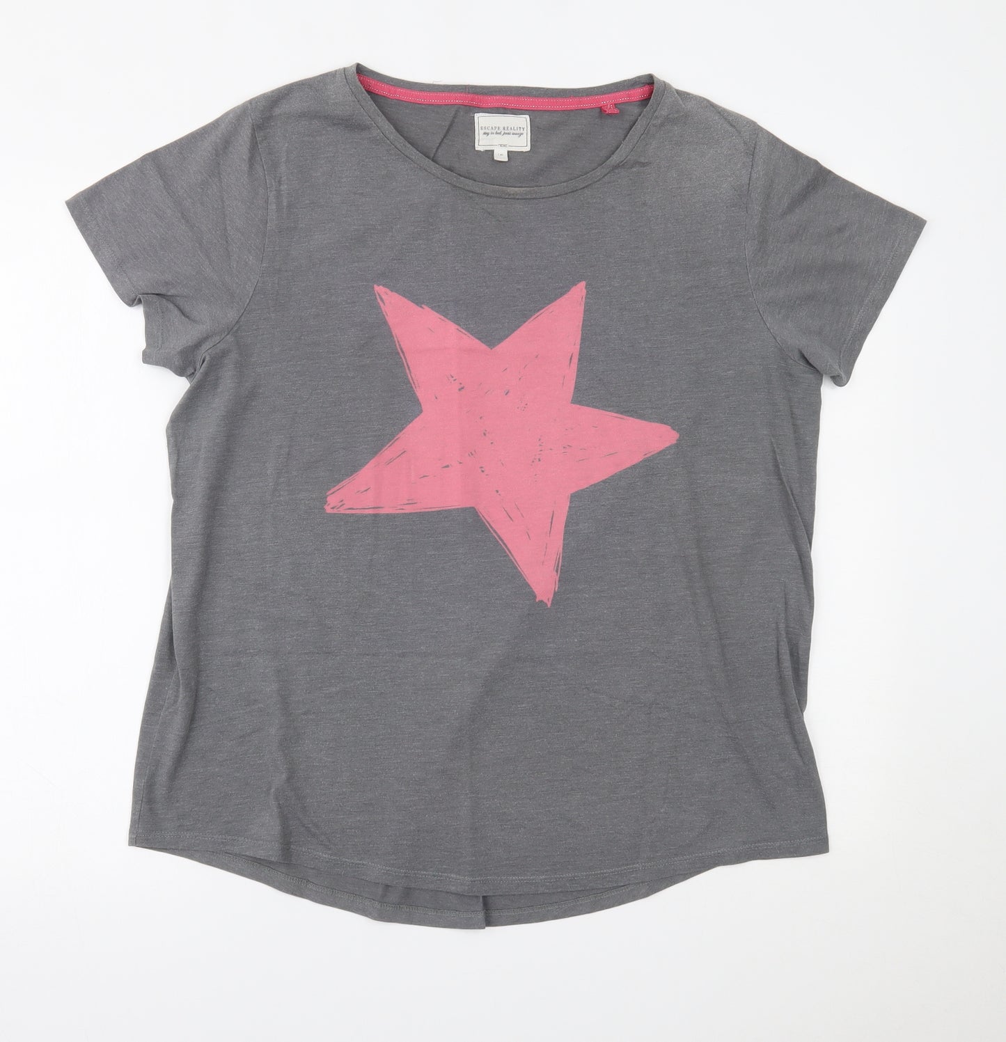 NEXT Womens Grey   Top Pyjama Top Size 14