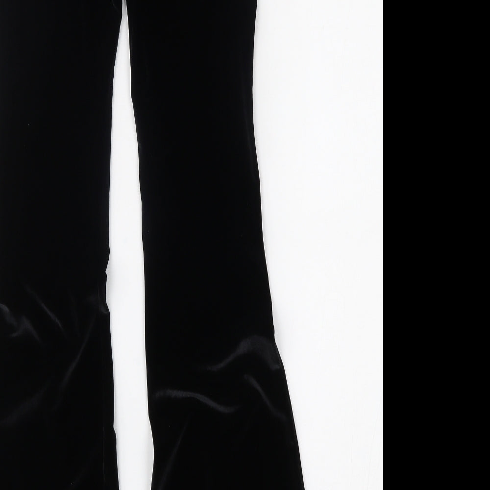 Pull&Bear Womens Black   Trousers  Size M L32 in
