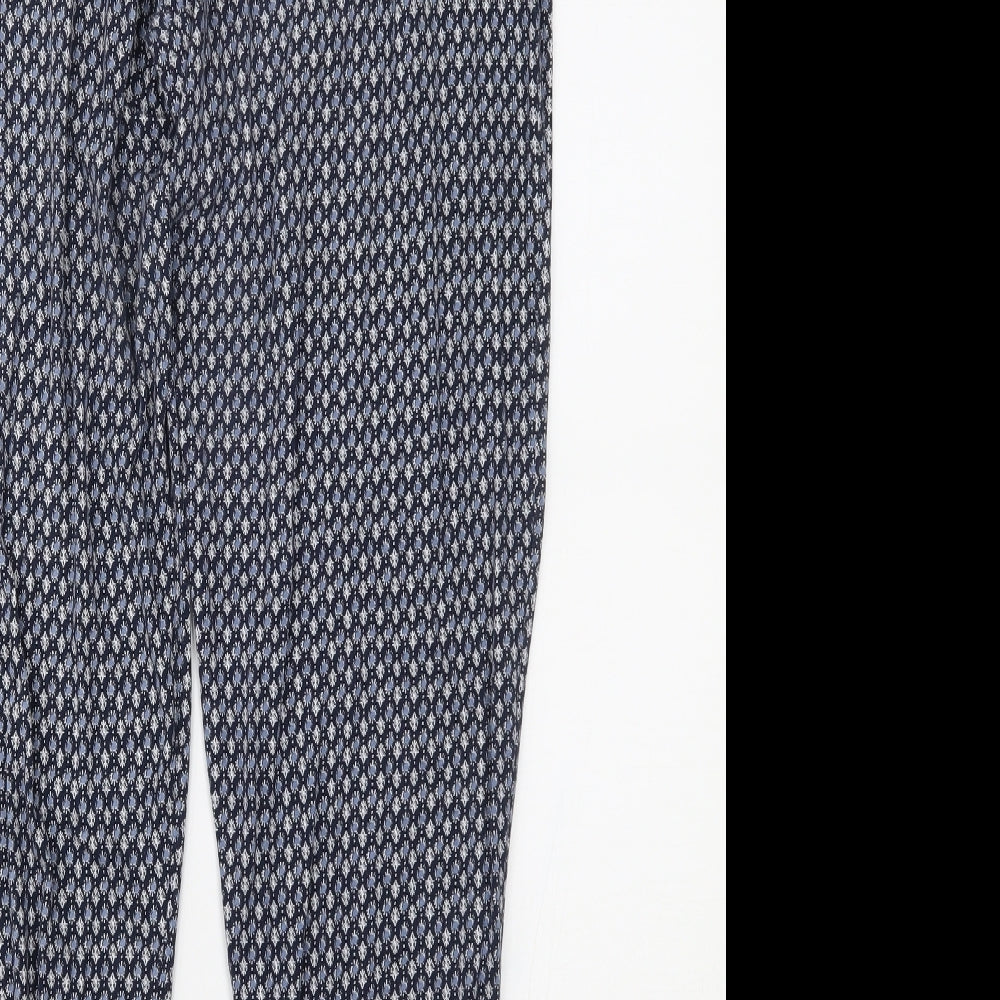 NEXT Womens Blue   Trousers  Size 14 L28 in