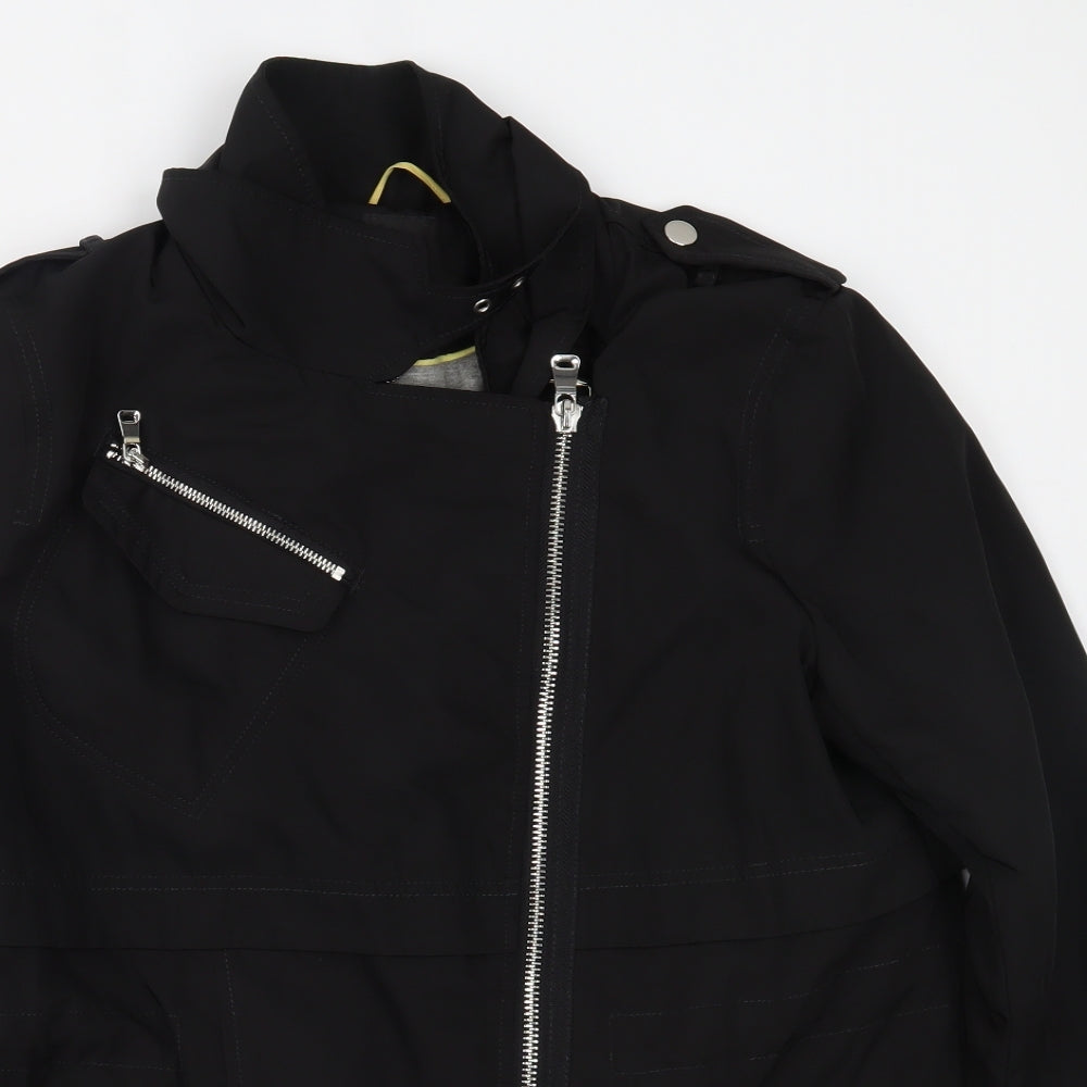 NEXT Womens Black   Overcoat Coat Size 16