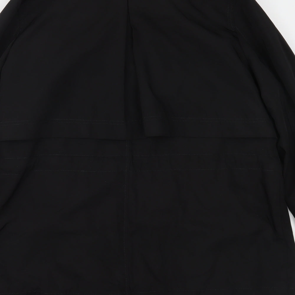 NEXT Womens Black   Overcoat Coat Size 16