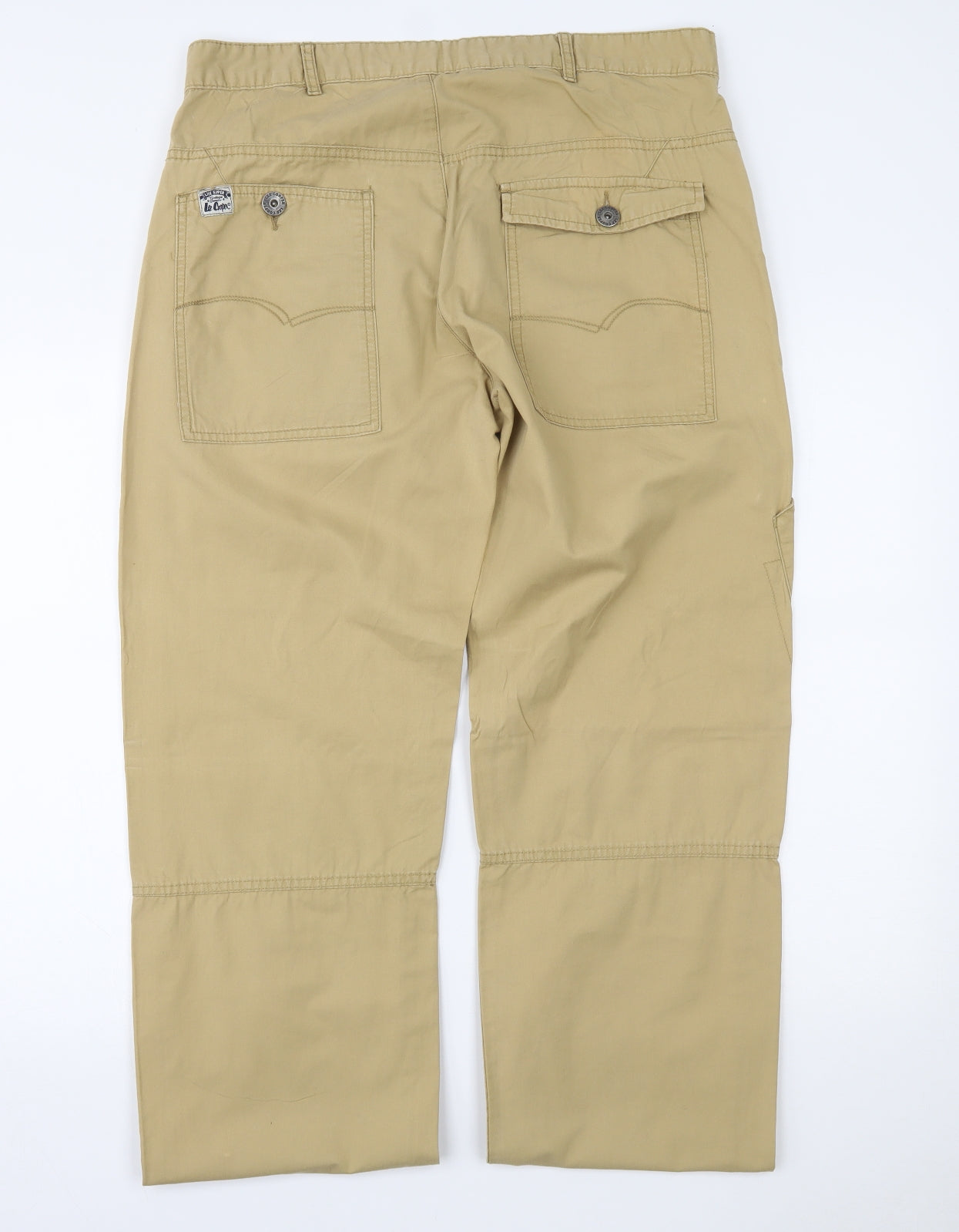 Lee Cooper Mens Beige   Trousers  Size L L32 in