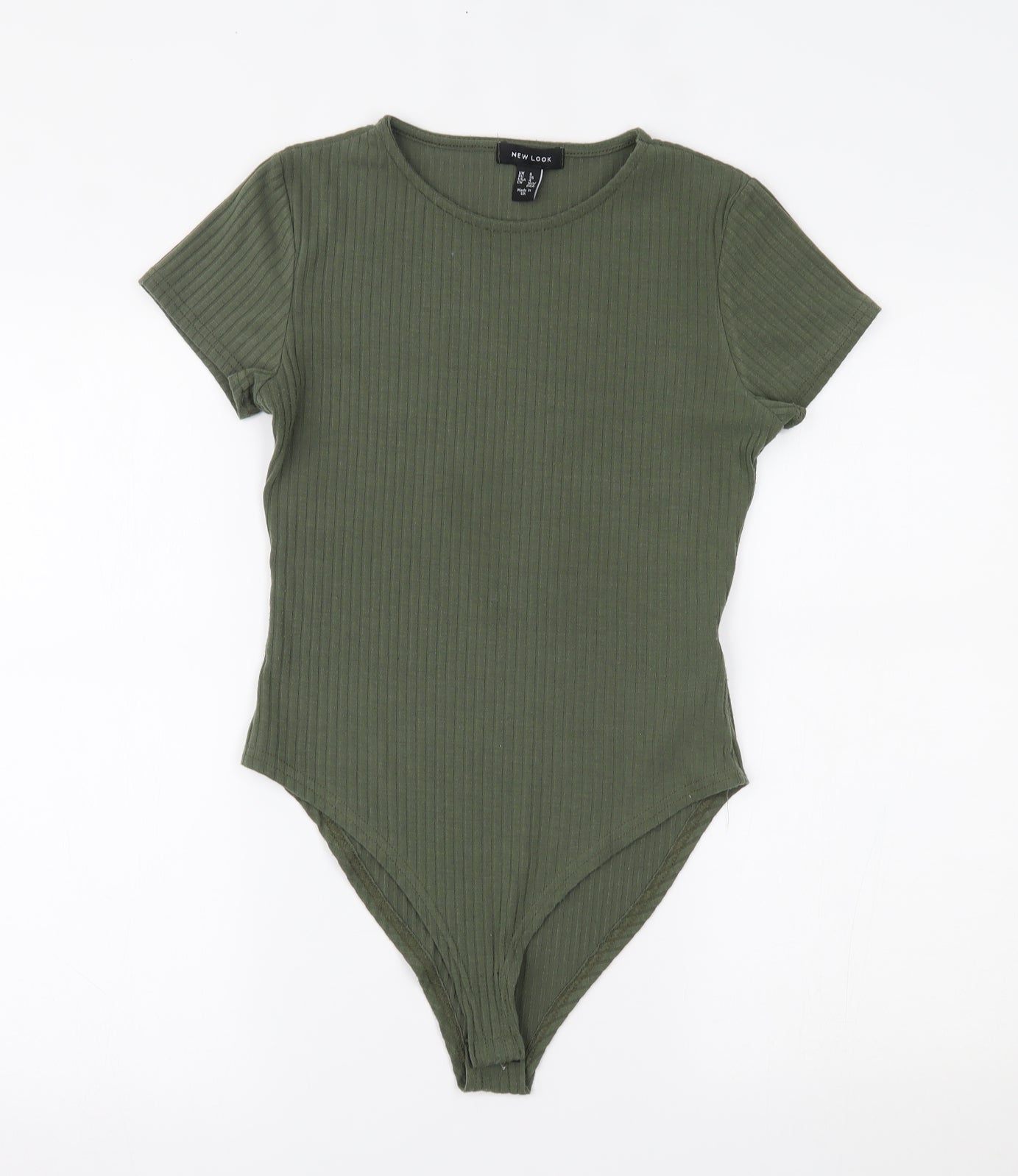 New Look Womens Green   Bodysuit One-Piece Size 8