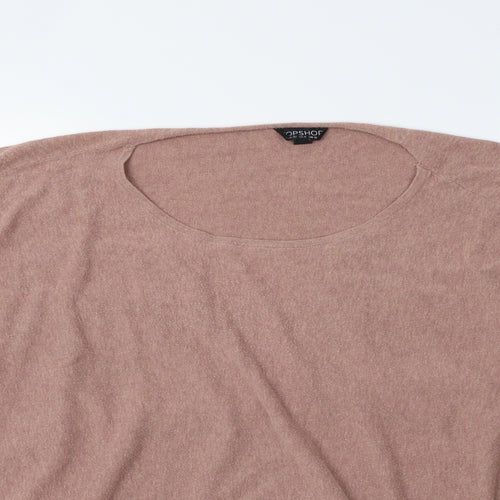 Topshop Womens Pink   Pullover Jumper Size 12