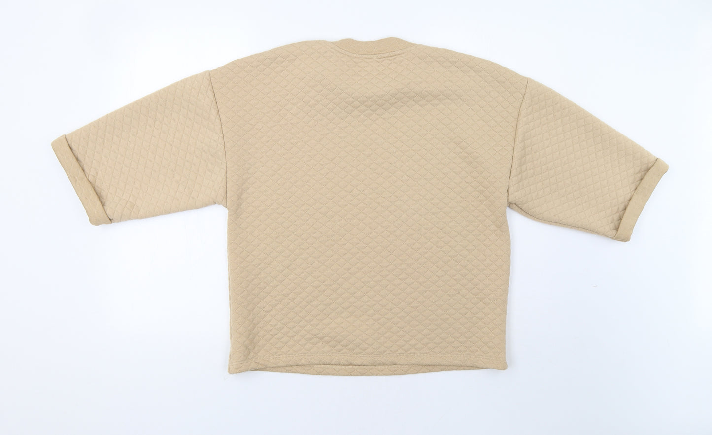 River Island Womens Beige   Pullover Sweatshirt Size M