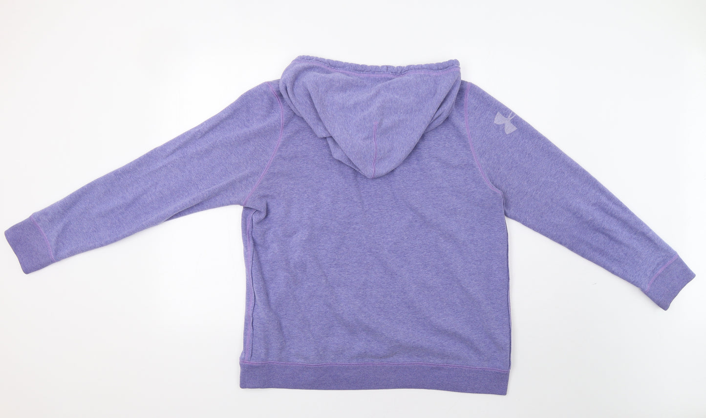 Under armour Womens Purple   Pullover Hoodie Size XL