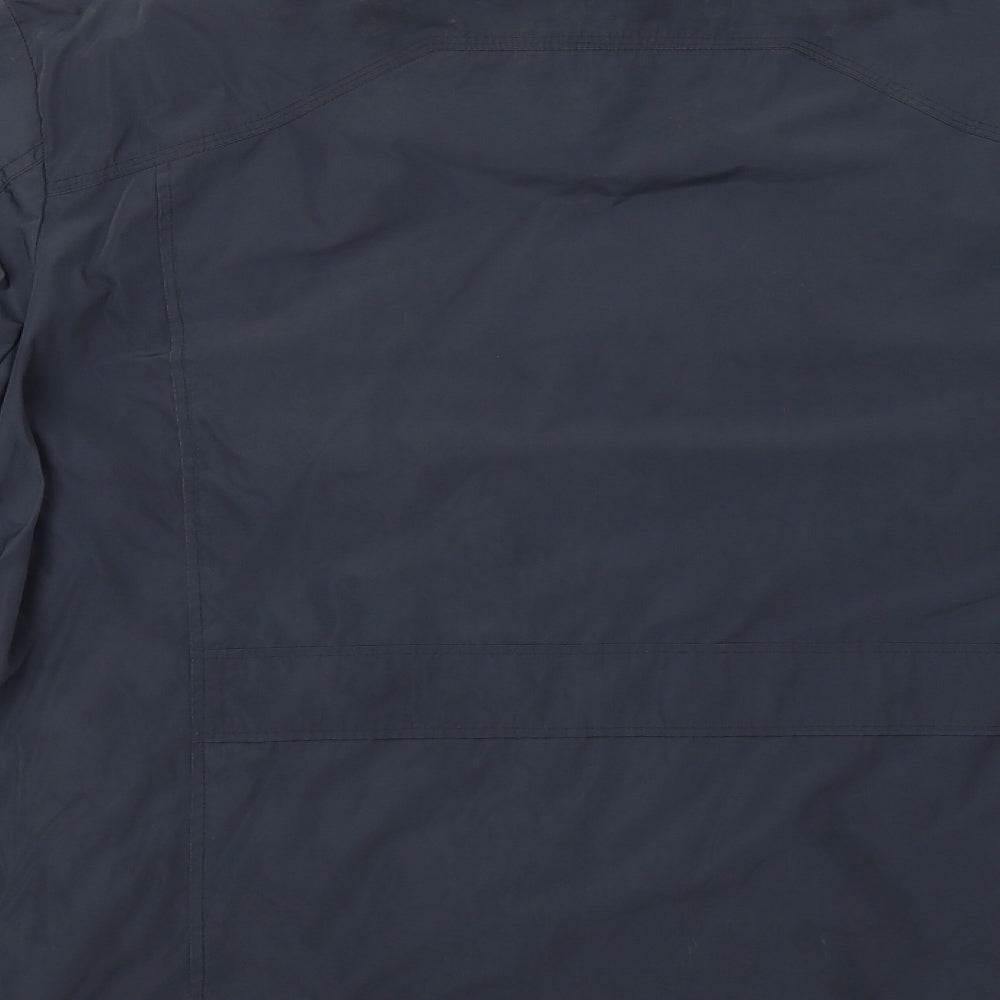 NEXT Mens Blue   Windbreaker Jacket Size XL
