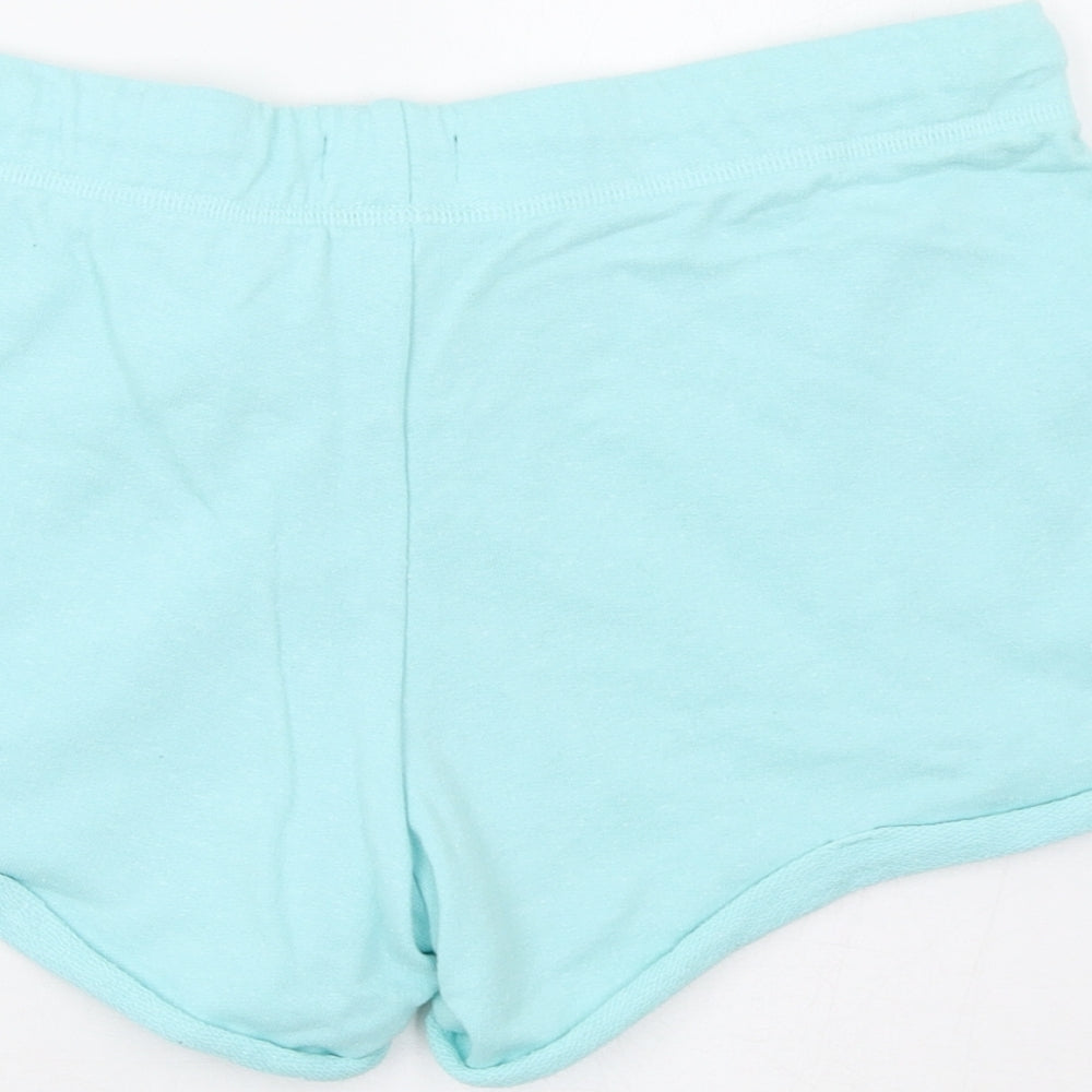 F&F Womens Blue   Sweat Shorts Size 8