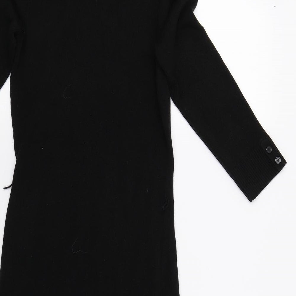 NEXT Womens Black   Jumper Dress  Size 8
