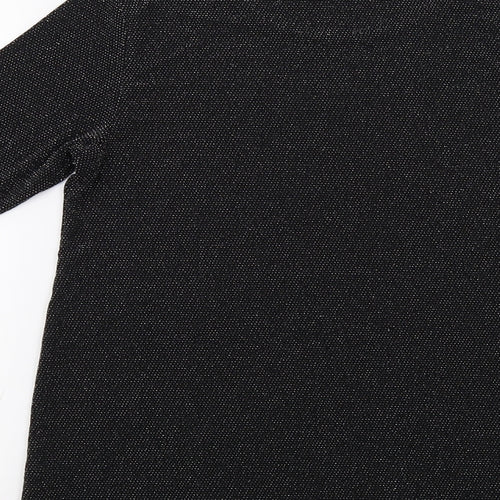 H&M Womens Black   Basic Blouse Size L