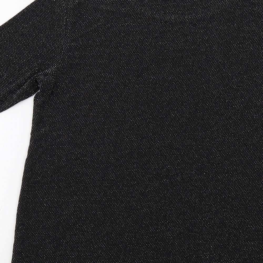 H&M Womens Black   Basic Blouse Size L