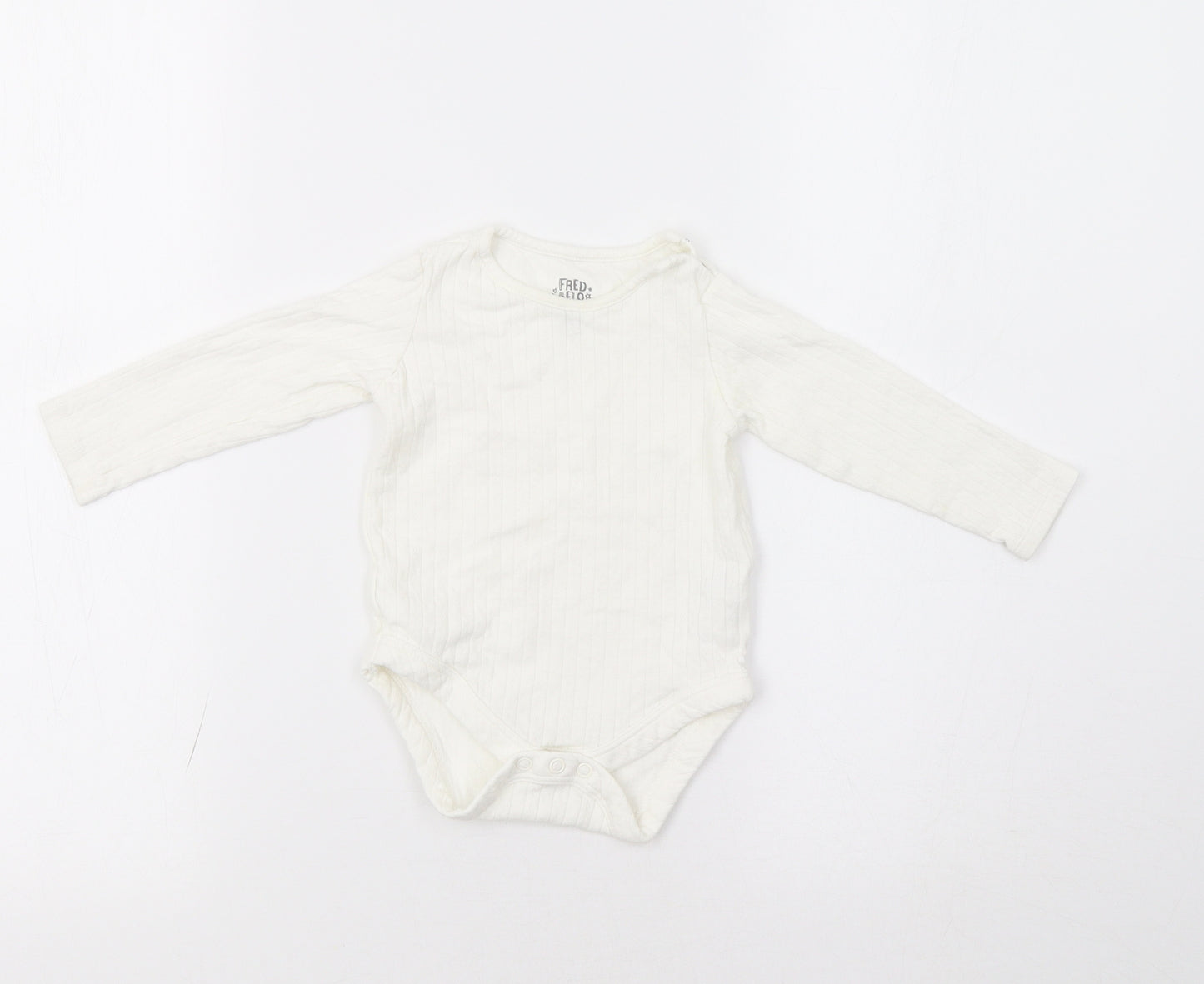 F&F Baby White   Romper One-Piece Size 9-12 Months