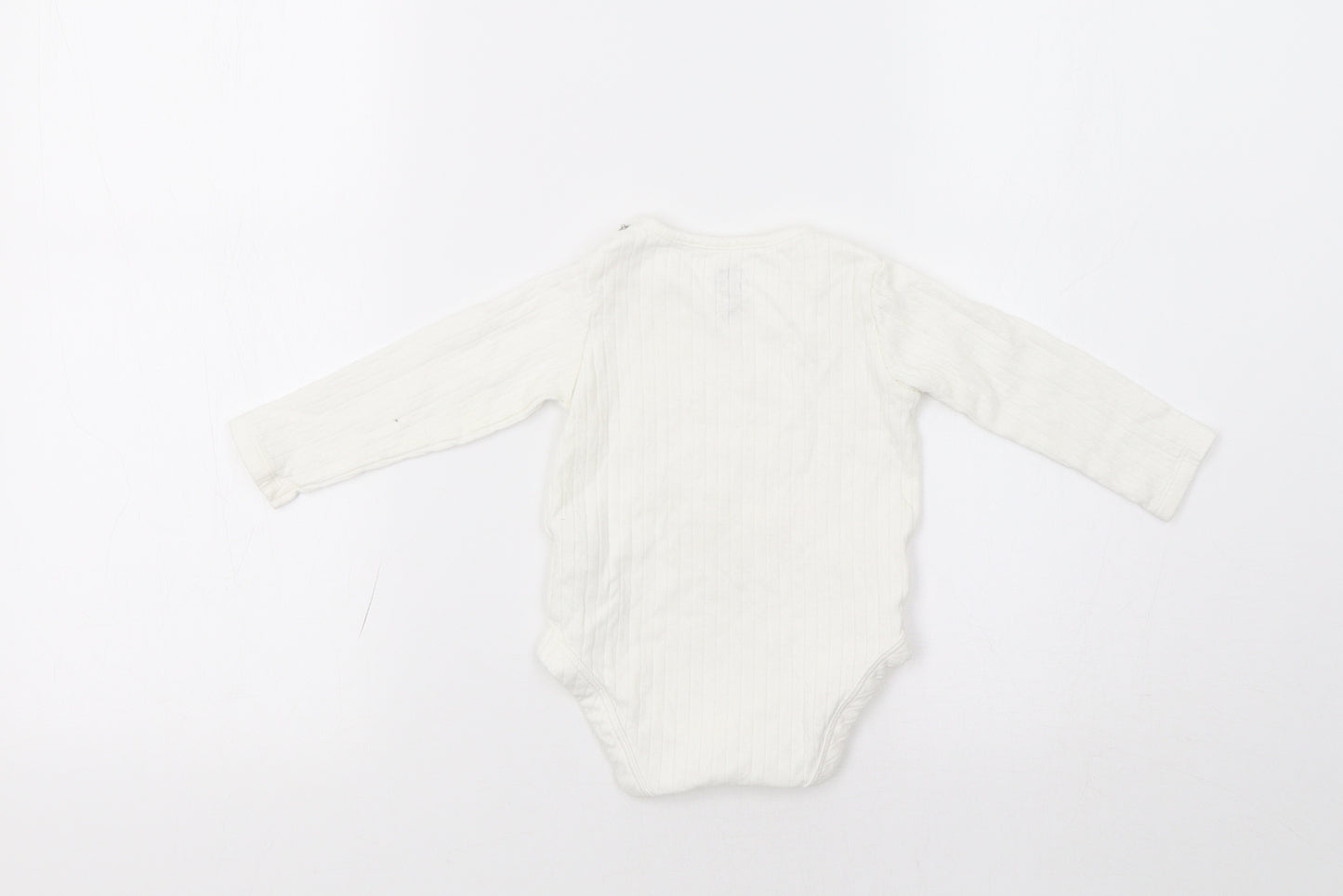 F&F Baby White   Romper One-Piece Size 9-12 Months