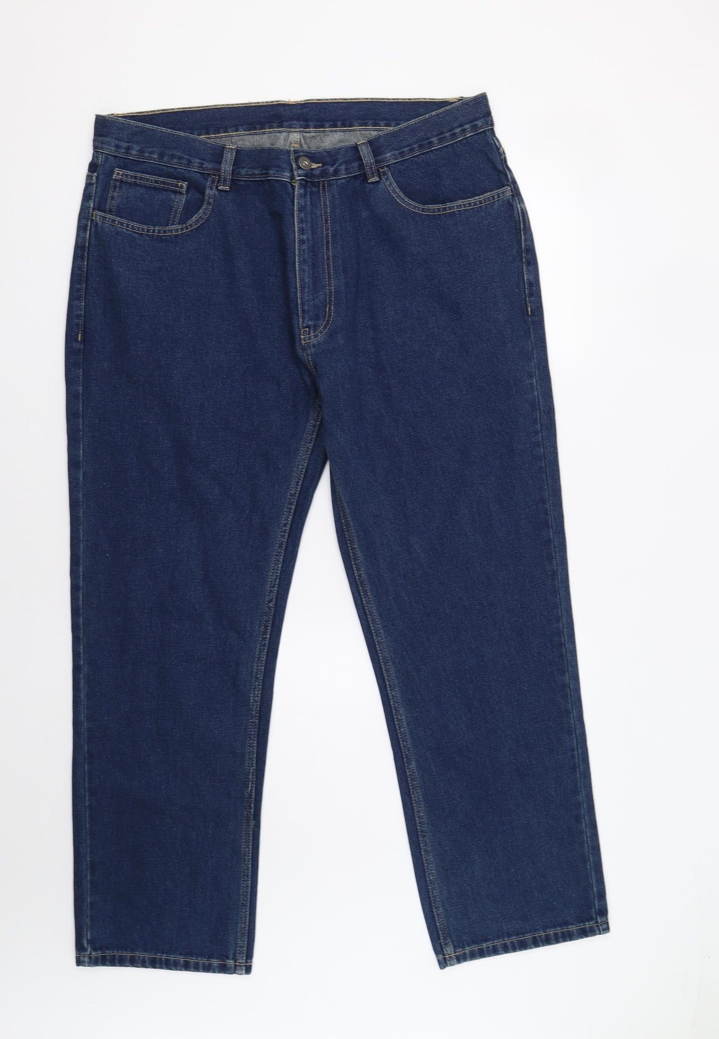 George Mens Blue   Straight Jeans Size 38 L30 in