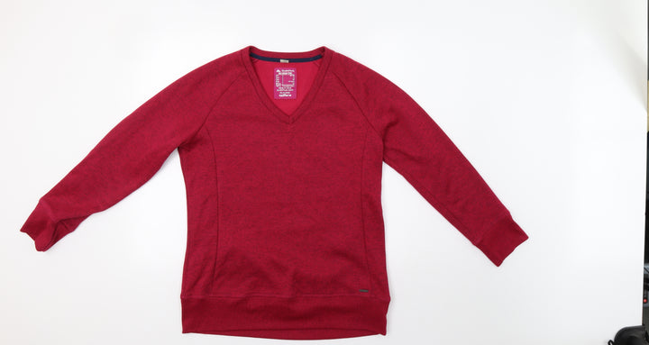 Quechua Womens Pink Pullover Sweatshirt Size L