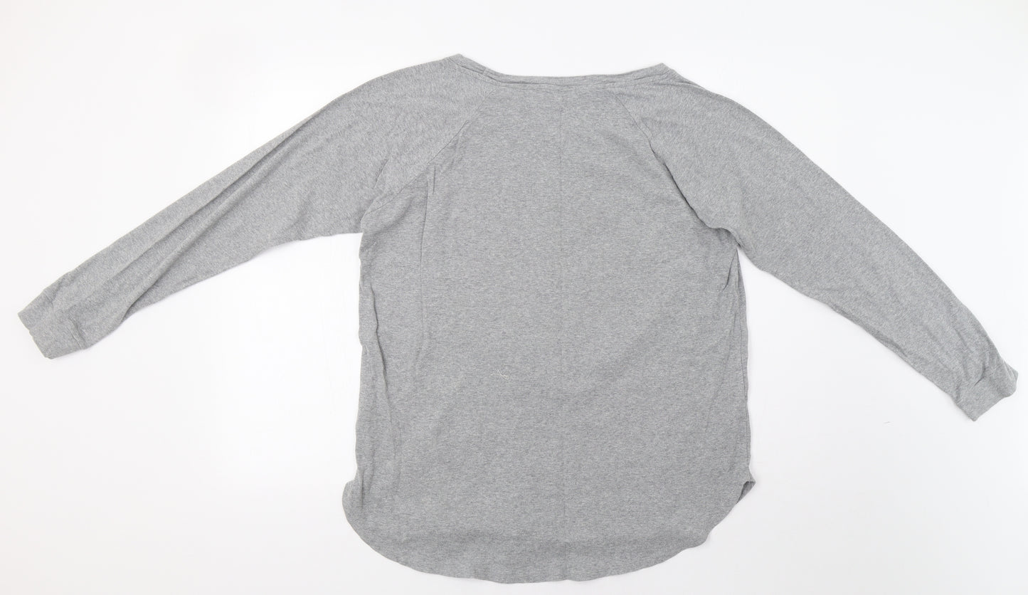 NEXT Womens Grey   Basic Blouse Size 14  - Heart
