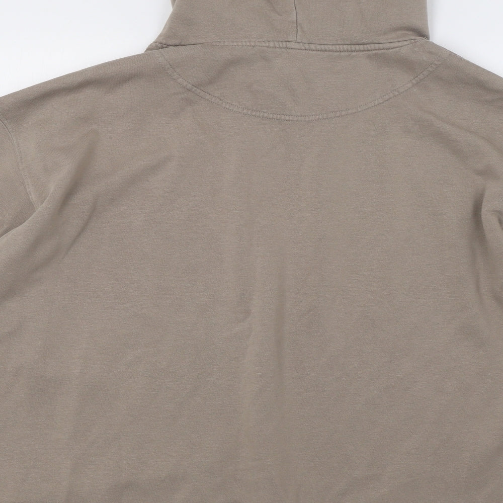 H&M Womens Beige   Pullover Hoodie Size XL