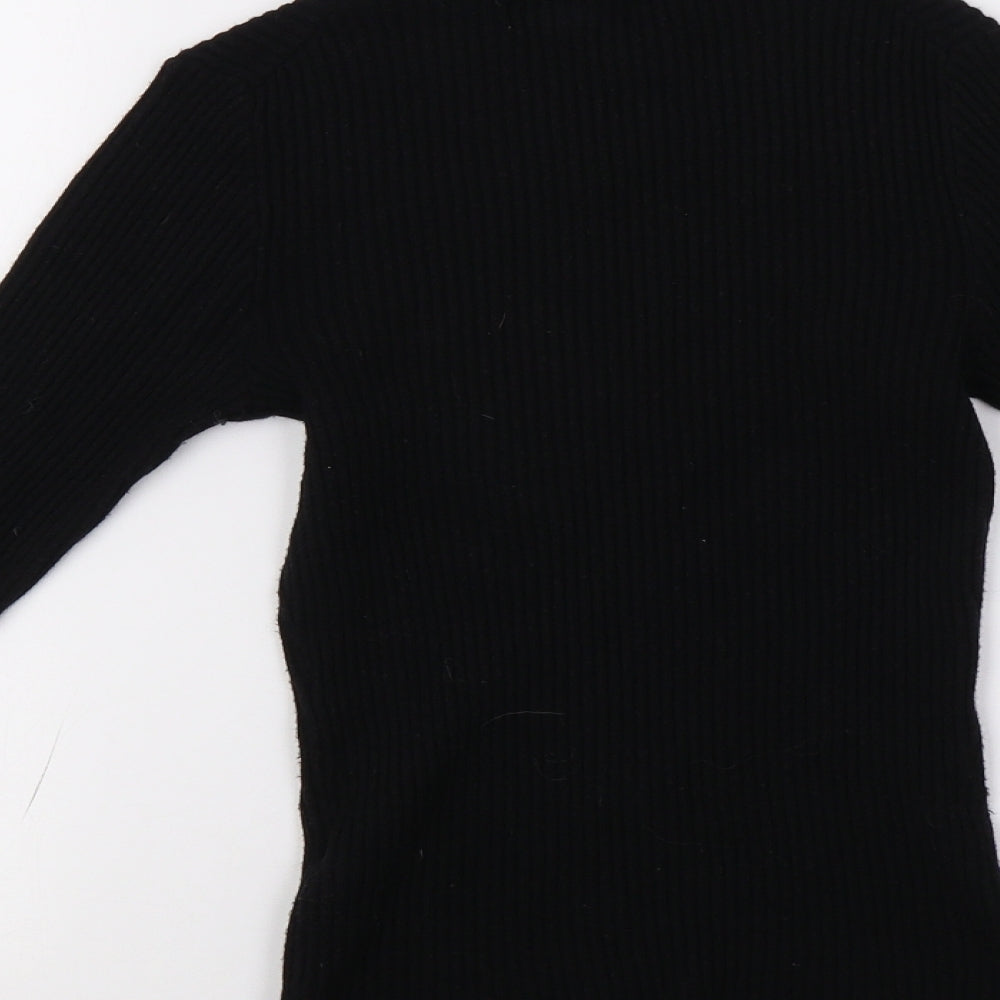 Primark Womens Black   Pullover Jumper Size S