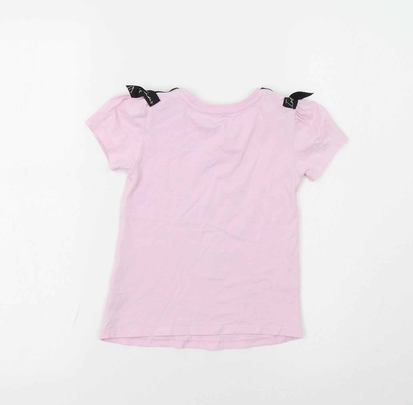 River Island Girls Pink   Basic T-Shirt Size 3-4 Years