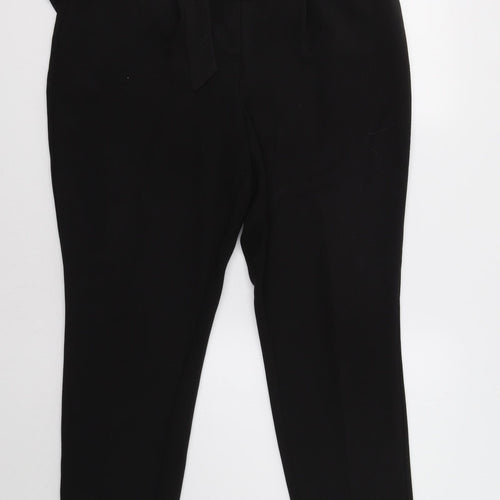Very Womens Black   Dress Pants Trousers Size 14 L29 in