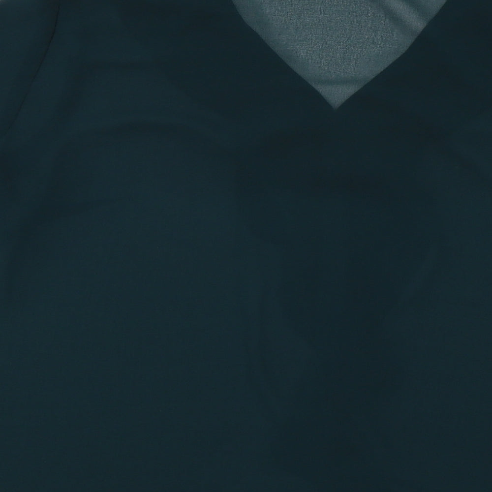 Soon Womens Green   Basic Blouse Size 14