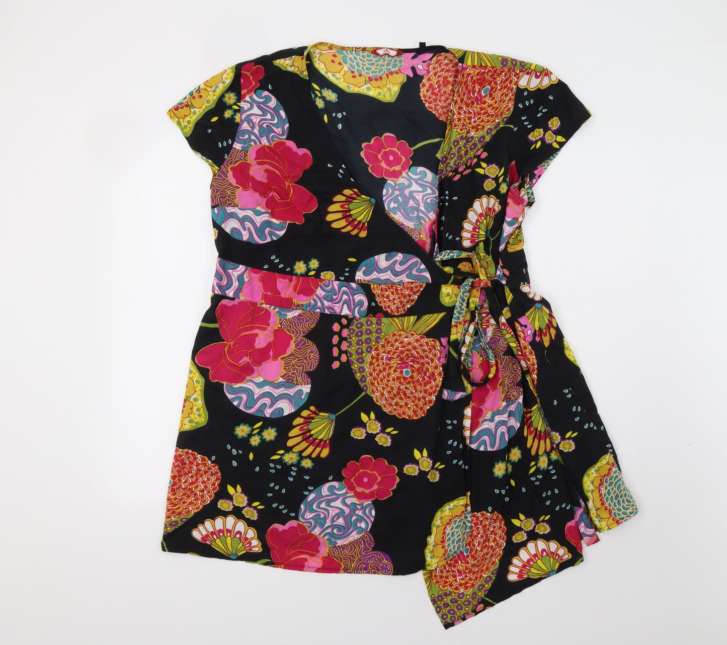 Joe Browns Womens Multicoloured Floral  Tunic Blouse Size 18