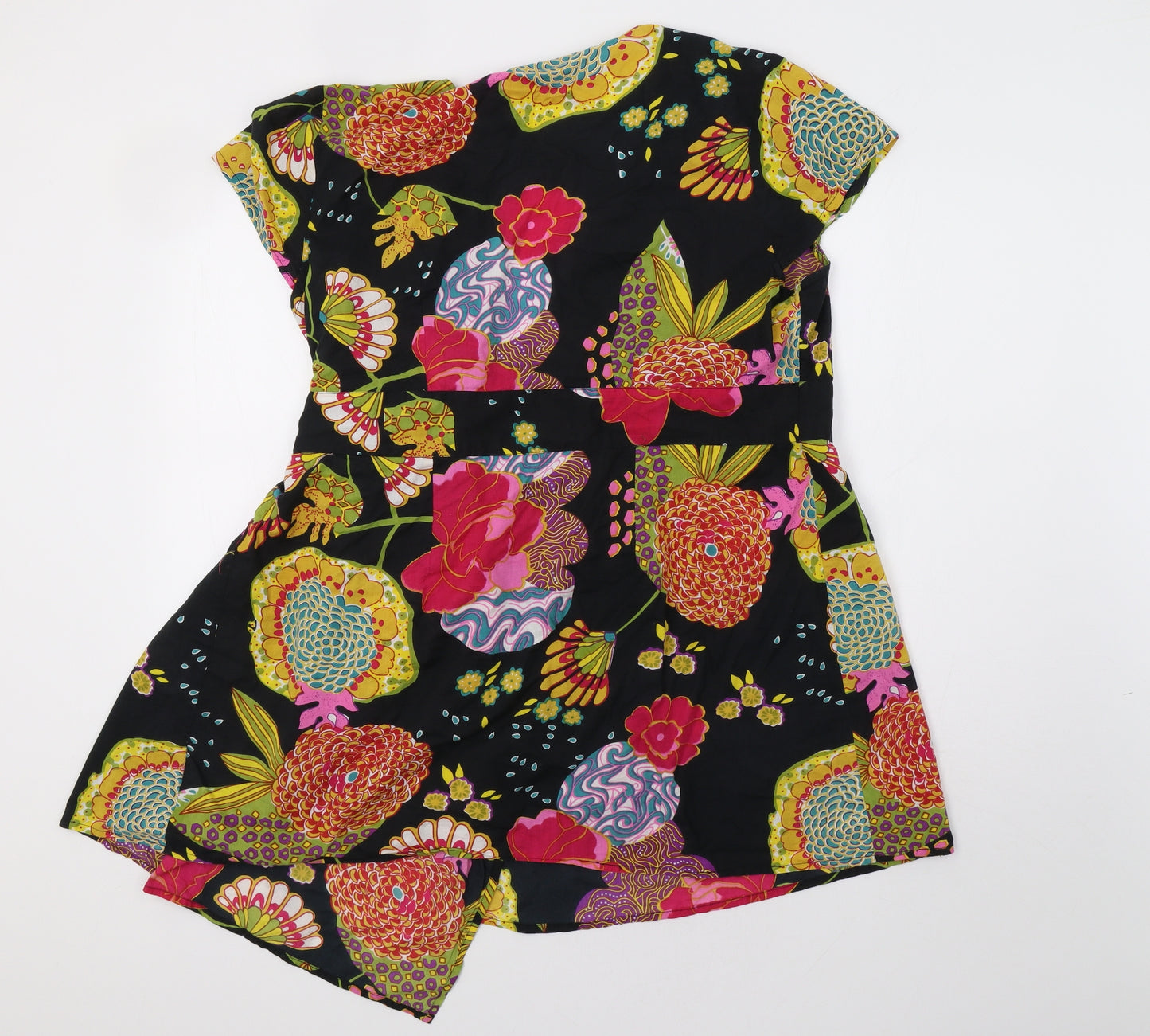 Joe Browns Womens Multicoloured Floral  Tunic Blouse Size 18