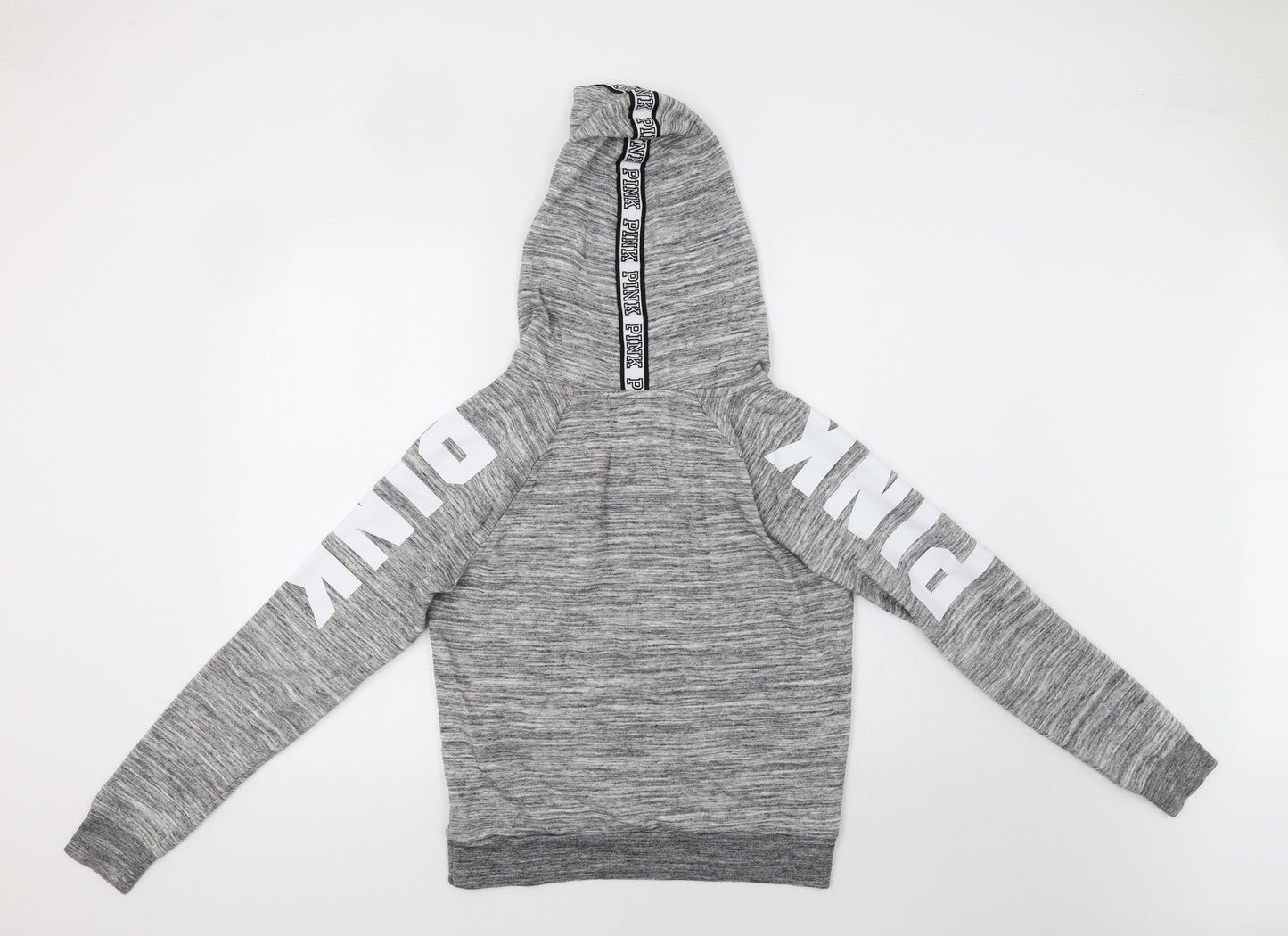 Victoria's Secret Womens Grey   Pullover Hoodie Size S  - PINK