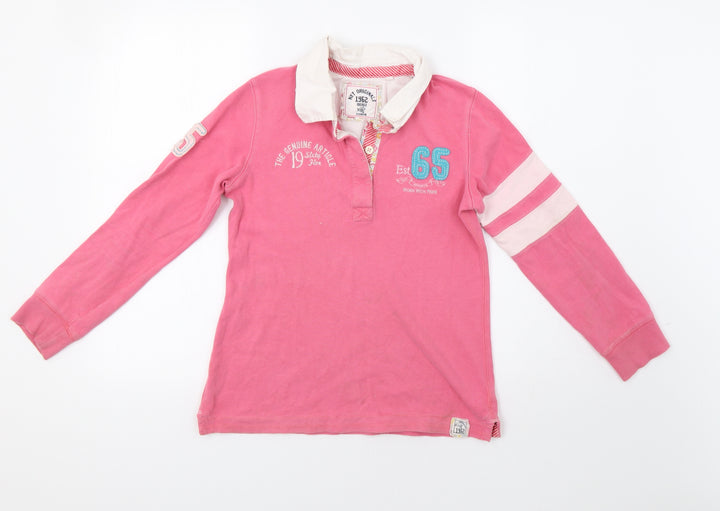 NEXT Girls Pink Pullover Sweatshirt Size 12 Years
