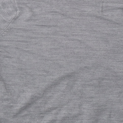 Topman Mens Grey   Cardigan Jumper Size L
