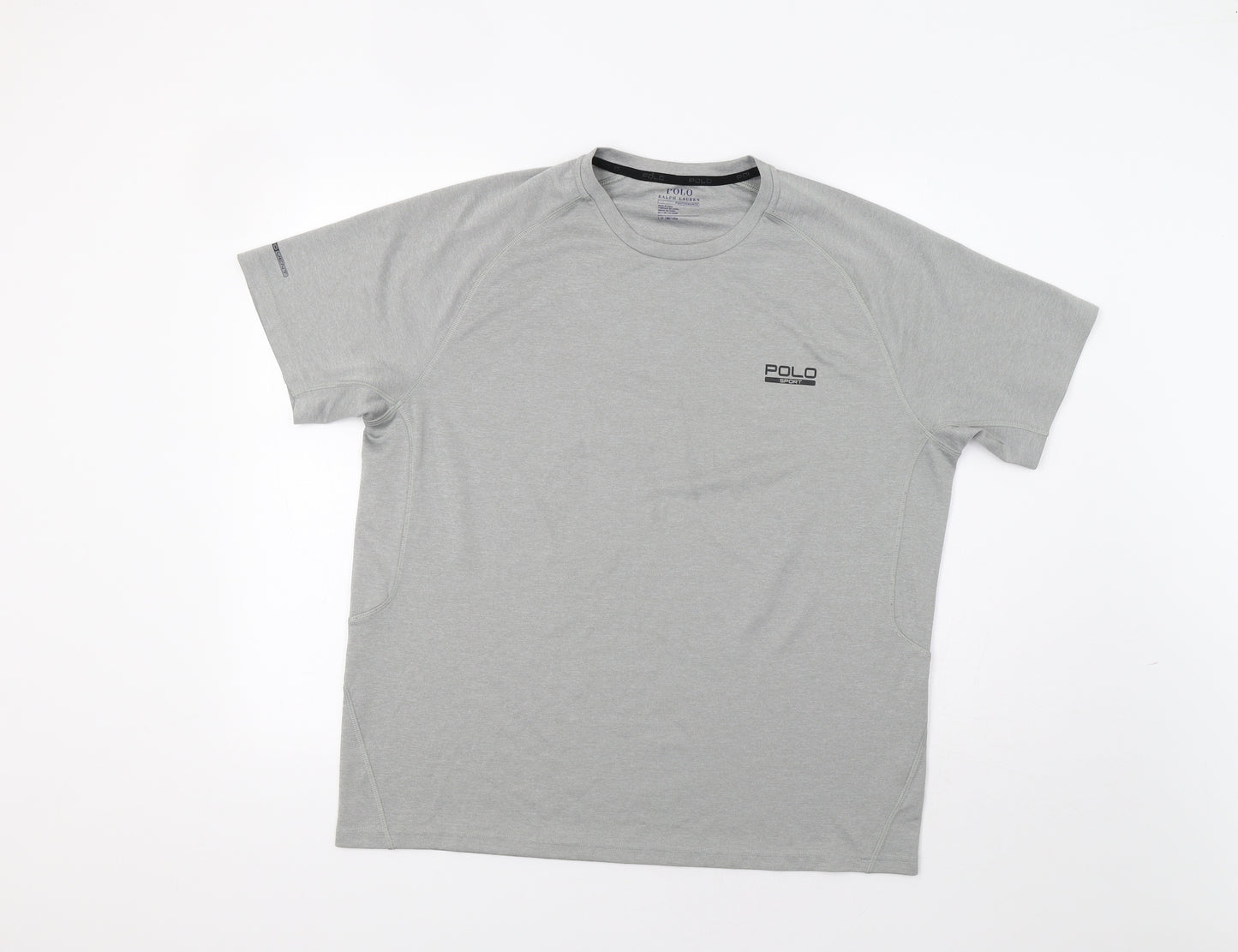 Polo Sport Mens Grey    T-Shirt Size L