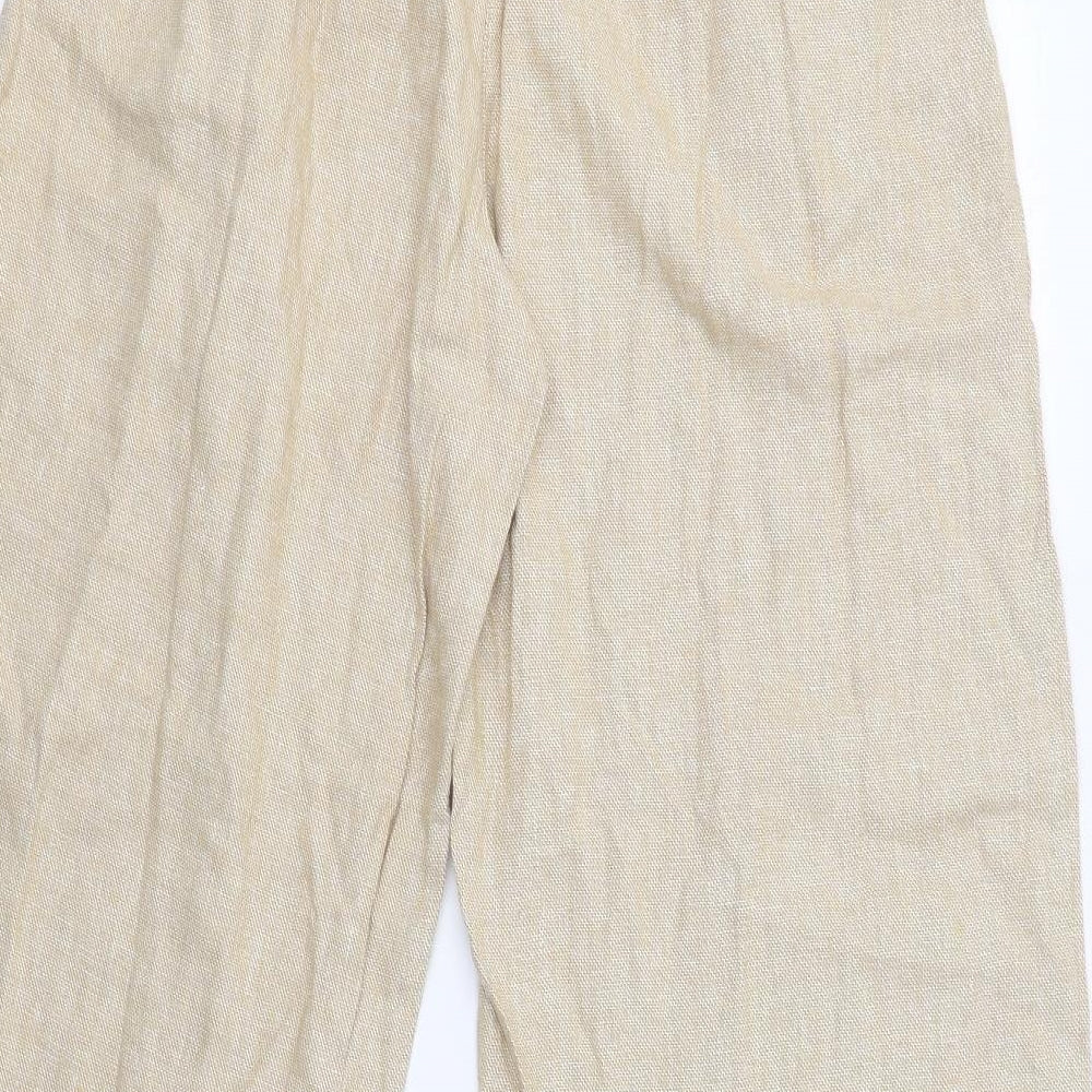TU Womens Beige   Trousers  Size 10 L30 in