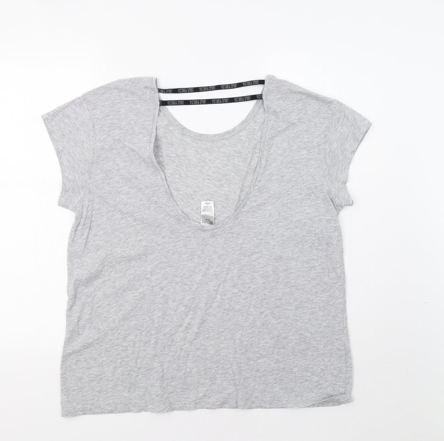 Victoria Sport Womens Grey   Basic T-Shirt Size L