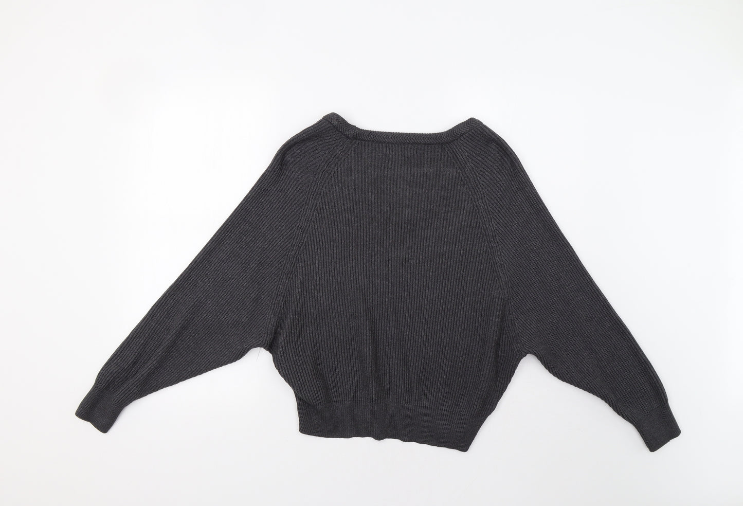 Pull & Bear Womens Grey   Pullover Jumper Size M