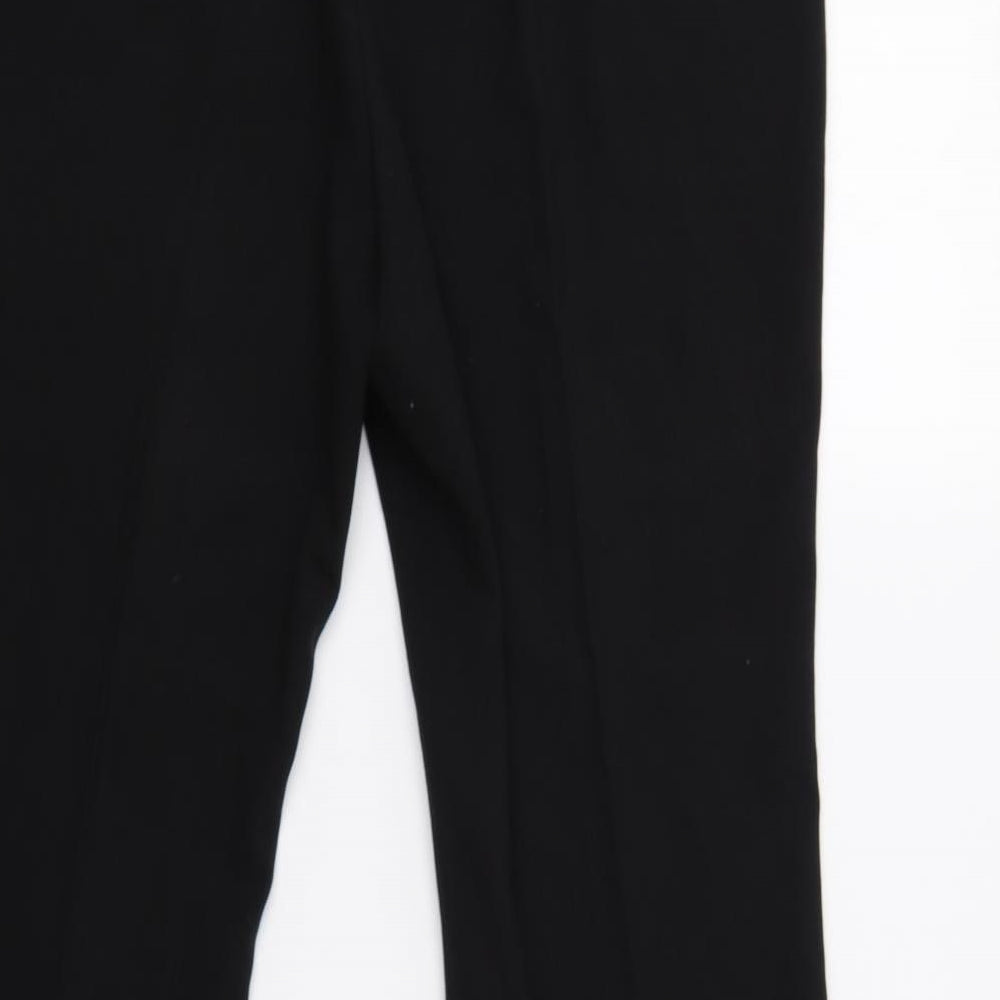 M&S Womens Black   Dress Pants Trousers Size 14 L30 in