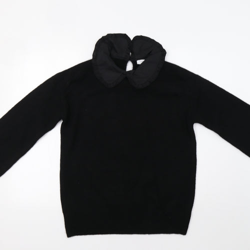 Papaya Womens Black   Pullover Jumper Size M