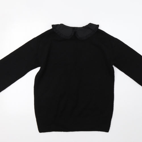 Papaya Womens Black   Pullover Jumper Size M