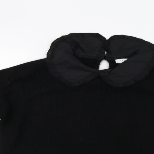 Papaya Womens Black   Pullover Jumper Size M