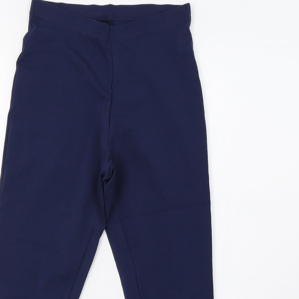 George Womens Blue   Cropped Leggings Size M L24 in