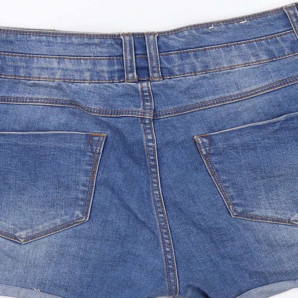 New Look Womens Blue   Hot Pants Shorts Size 12