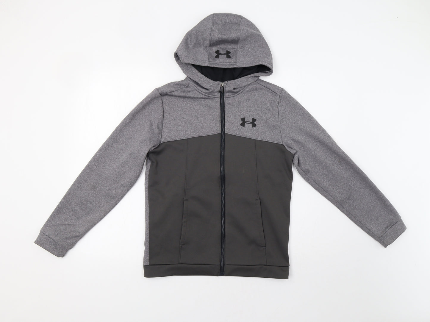 Under armour Womens Grey   Full Zip Hoodie Size S