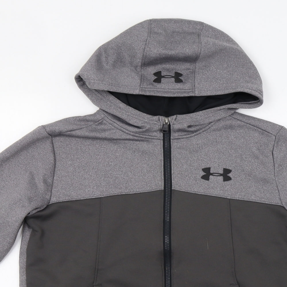 Under armour Womens Grey   Full Zip Hoodie Size S