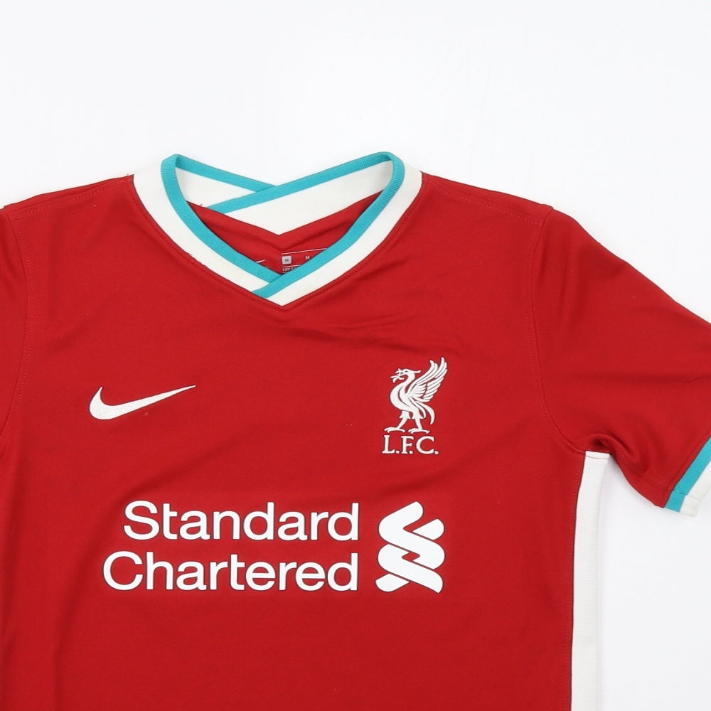 Nike Boys Red   Jersey T-Shirt Size 9-10 Years  - L.F.C.