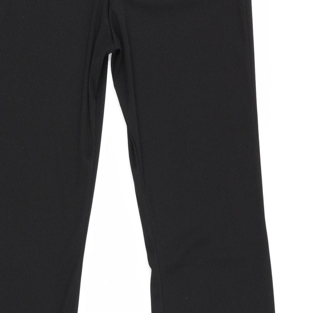 Pretty Little Thing  Womens Black   Trousers  Size 16 L34 in - Kick Flared