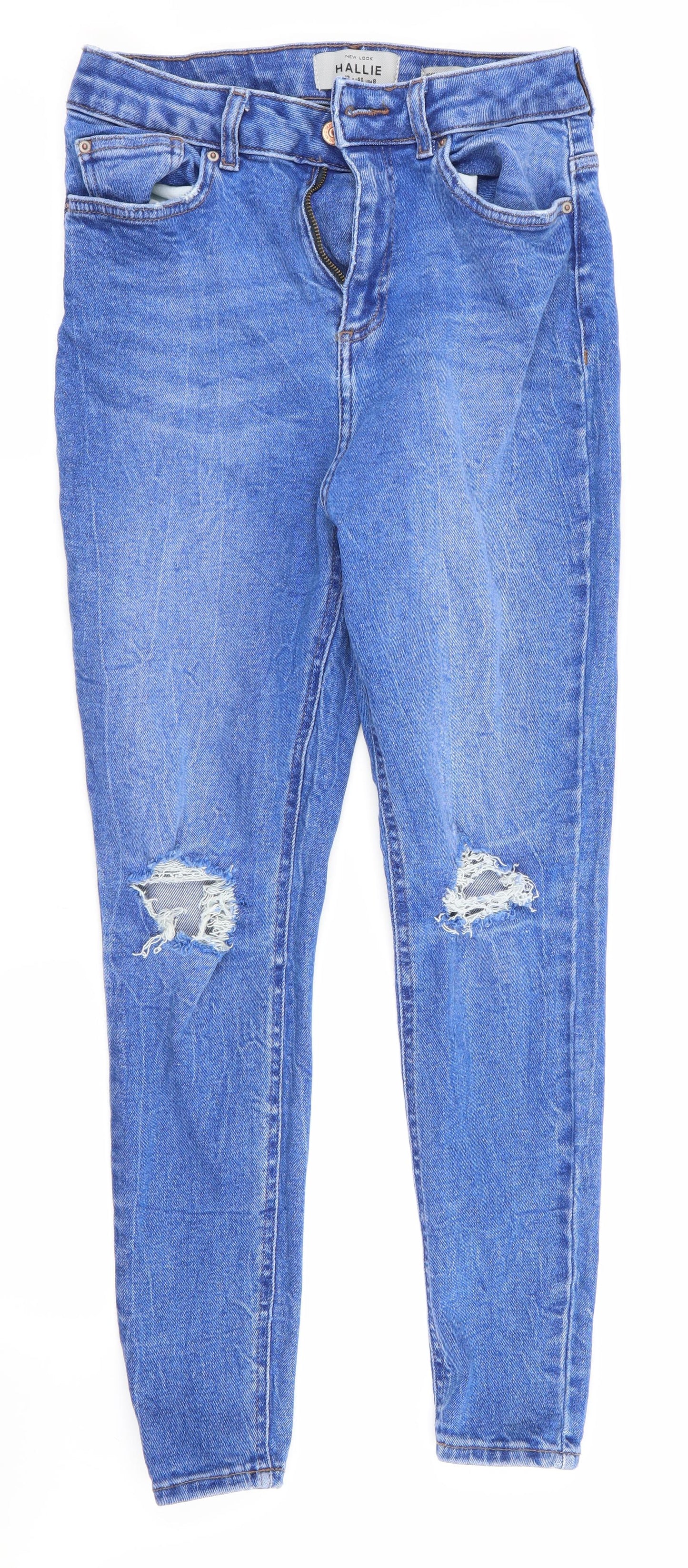New Look Womens Blue   Skinny Jeans Size 12 L26 in