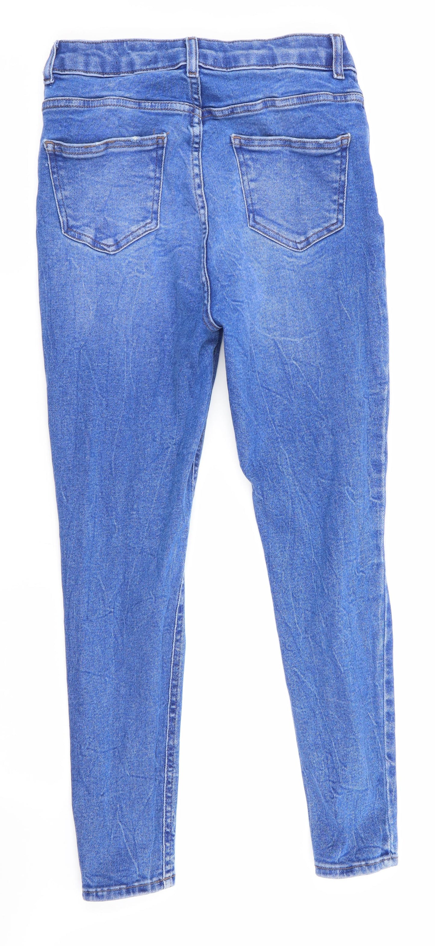 New Look Womens Blue   Skinny Jeans Size 12 L26 in