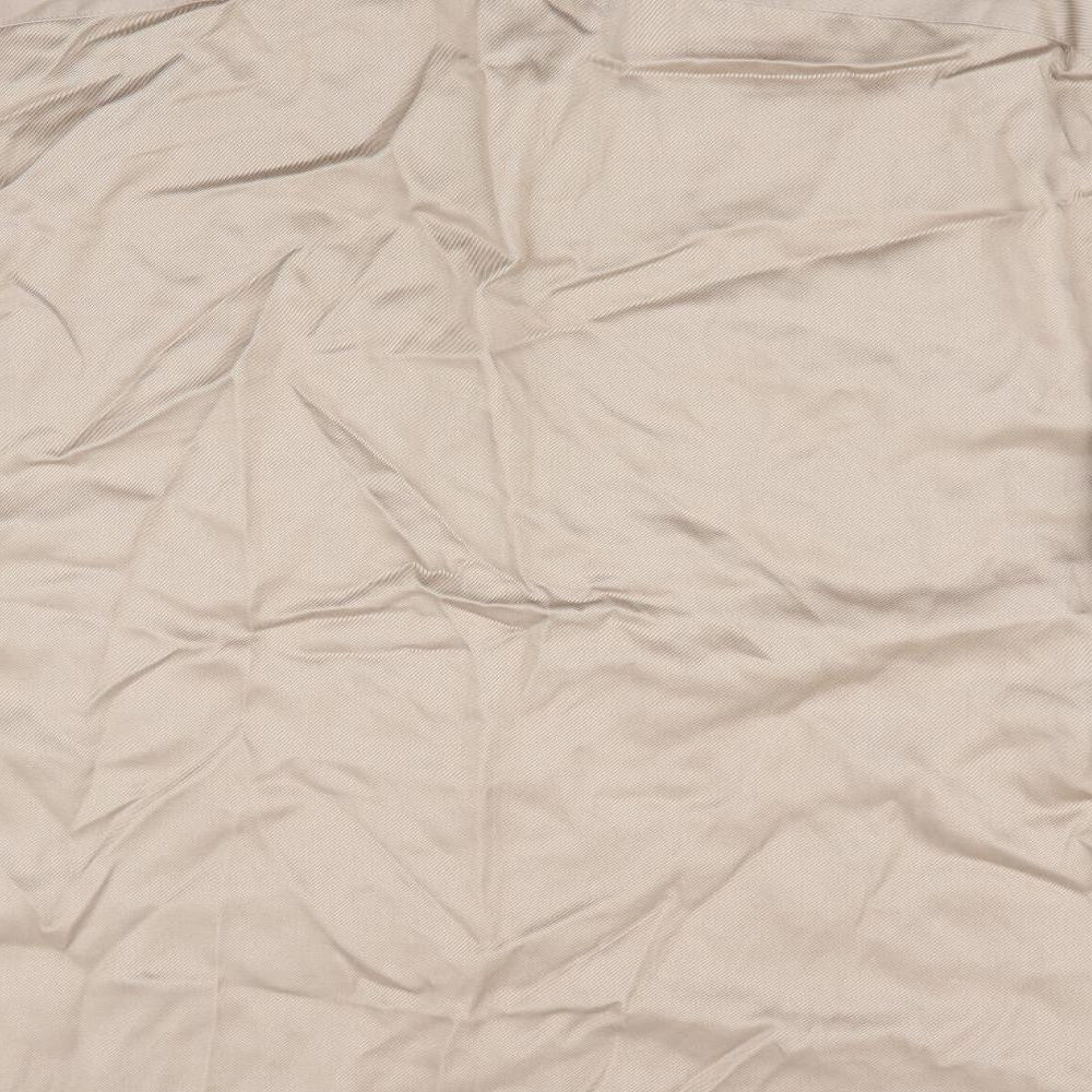 H&M Mens Beige    Button-Up Size L