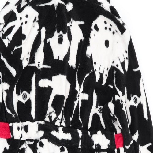 Disney Boys Black Solid   Gown Size 13 Years  - Starwars