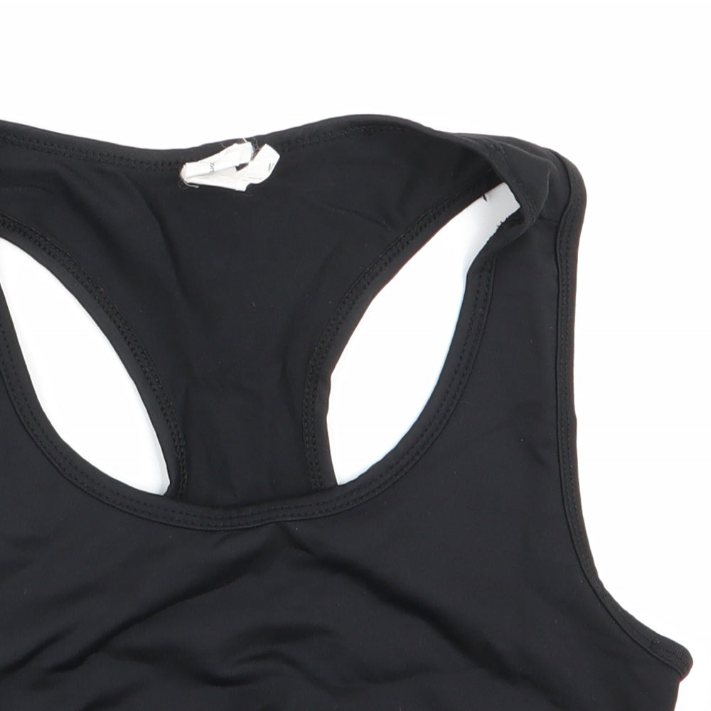 Awdis Womens Black   Basic T-Shirt Size M